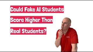 Exams: Fake AI Students vs. Real Students, by @TeacherToolkit