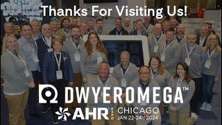 Thanks for Visiting DwyerOmega at AHR Expo 2024