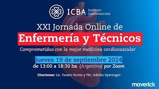 XXI Jornada de Enfermería y Técnicos ICBA 2024