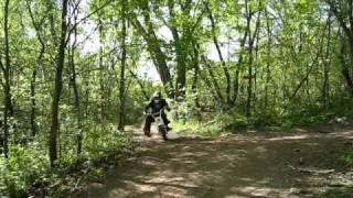 Enduro with a Honda Z50R - fun!