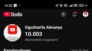 10000 abone özel Canlı Yayın @Furkan'la Almanya ile