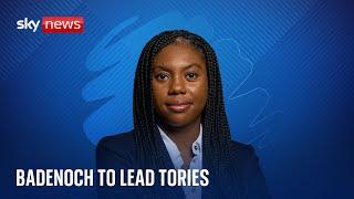 Kemi Badenoch elected new Conservative Party leader