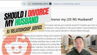 Should I Divorce My Husband? - Relationship Coach Reacts to Reddit