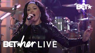 Elle Varner Performs 'Only Wanna Give It To You' At BET Her Live!