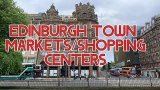 Edinburgh walking tour  Cameron Toll shopping Centre and ride the bus l Scott Monument .