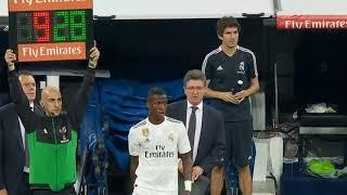 Debut Oficial de Vinicius Jr con el Real Madrid