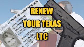 How To Renew Your Texas LTC