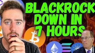 BITCOIN - BLACKROCK SHUTTING DOWN IN 7 HOURS! TOM LEE ON BITCOIN NOW!