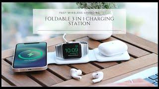 3 in 1 Wireless Charger, Fast Wireless Charging Compatible with iPhone