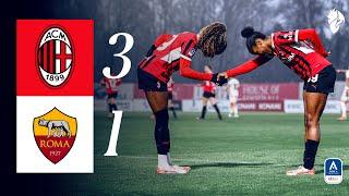 WHAT A WIN, WHAT A COMEBACK! | AC Milan 3-1 Roma | Women's Serie A Highlights