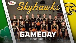 CHARLESTON CATHOLIC VS. SCOTT SKYHAWKS | WV BOYS BASKETBALL