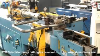 STM Saint Machinery CNC mandrel tube bender for car seat frame, pipe bending machine