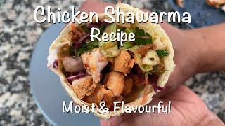 Chicken Shawarma Recipe | Middle Eastern Chicken Doner | Easy Chicken Shawarma |  Best Chicken Doner