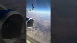 Spectacular Gray Canyon Views from the Plane on the Way to L.A.!