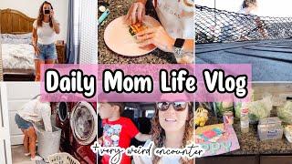 DAILY MOM LIFE VLOG || STRANGE ENCOUNTER , SHOPPING & HOMEMAKING | productive DITL mom of 4