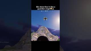 Blud think he is angel #fortnite
