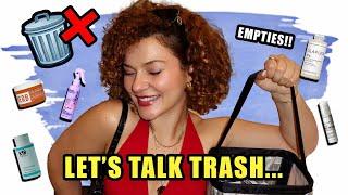 LET'S TALK TRASH... my latest curly hair and beauty empties!