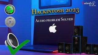 Hackintosh Audio problem solved | how to enable audio in hackintosh