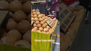 Melbourne Winter Night Market | Travel | Sri Lankan in Melbourne #shorts #winternightmarket