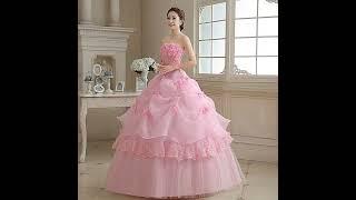 Beautiful Women Floral Pleated Waist Lace Off Shoulder Top Bridal Tutu Layer Cake Party Prom Dress