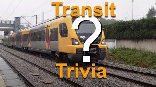 Public Transit Trivia! (Let's see how well you know the answers to these transit questions!)