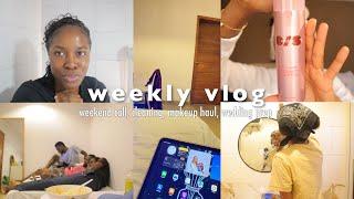 June Vlog | weekend call, new makeup, wedding prep, family time 