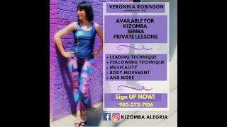 Private Lessons with Veronika of Kizomba Alegria Series