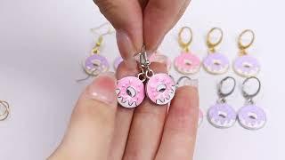 Cute Donut Earrings