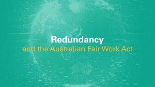 Workplace Wednesday: Australia (Redundancy)