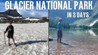 Glacier National Park/ Family friendly itinerary