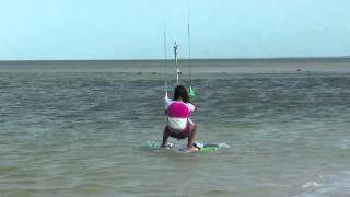 Kitesurfing Technique - Beach Start From Two Feet