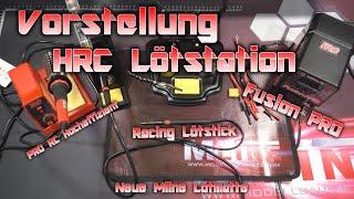 Vorstellung HRC Lötstation/Fusion PRO/Racing Lötstick/Silber Lötzinn im TEST | HD+ | German