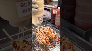 라면땅 핫도그│Ramen hotdog