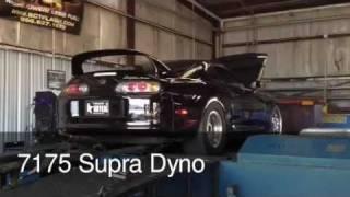 7175 Toyota Supra on the dyno and highway - 1000hp