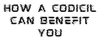 what is codicil ?#law #lawyer #advocate