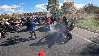 400+ BIKES TAKEOVER THE STREETS !