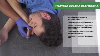 POZYCJA BOCZNA BEZPIECZNA - PIERWSZA POMOC PRZEDMEDYCZNA