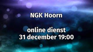 NGK Hoorn dienst 31 december 2024