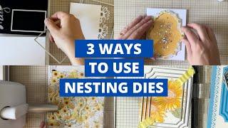 3 WAYS to use these AFFORDABLE NESTING DIES