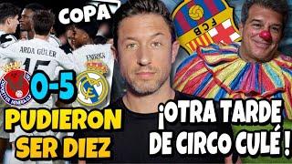 ¡VICTORIA APLASTANTE DEL MADRID EN COPA Y PUDIERON SER MÁS!/ ¡OTRA TARDE RIDÍCULA DEL BARÇA!