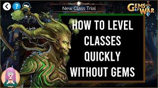 Gems of War Tiny Tutorial - Leveling Classes Quickly