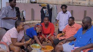 NO PAY NO EAT, SEE HOW KYEKYEKU DISTURB AKABENEZER ON EVENING FOODFT SHIFU,BILSON,DIANA