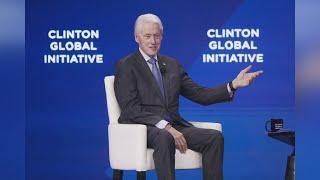 Bill Clinton is hospitalized with a fever but in good spirits, spokesperson says