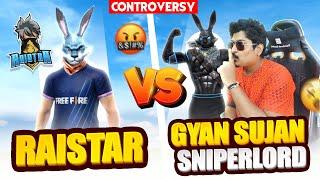 Raistar vs SniperLord & GyanSujan Best Clash Battle Who will Win?   Free Fire India is Back