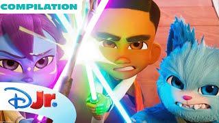 Star Wars: Young Jedi Adventures  | Teamwork Is The Best Work! | @disneyjr x @StarWarsKids​