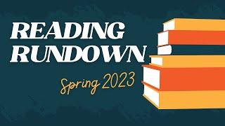 Spring 2023 Reading Rundown, with Alex Bernardo