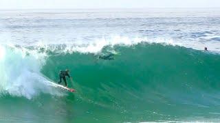 First time surfing The Wedge - Harry Bryant