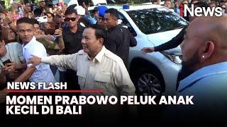 Antusias Masyarakat Denpasar Sambut Kedatangan Presiden Prabowo di Bali