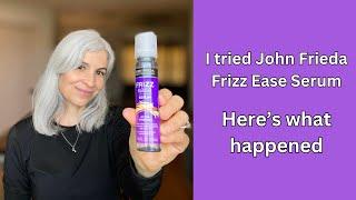 John Frieda Frizz Ease Serum Review: Before & After Results (Videos+Photos)