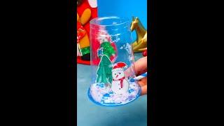 How to Make a Snow Globe! ️️ Easy Christmas DIY Craft